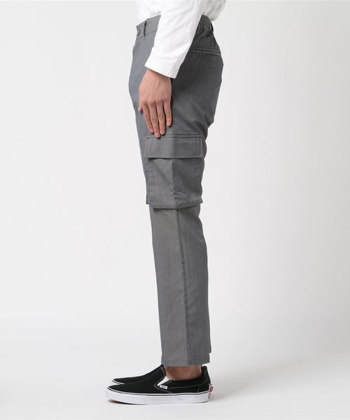 Beno(ビーノ)の「TRストレッチ フレア カーゴパンツ(その他パンツ・メンズ・グレー系その他2/グレー系その他/グレー/ブラック/ネイビー・LL/M/L)」の6枚目の写真