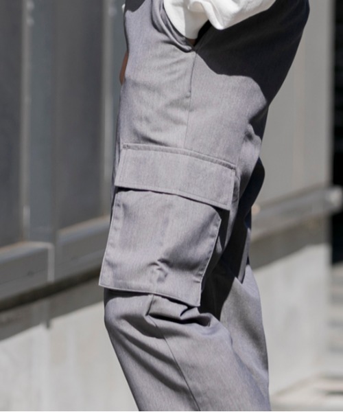 Beno(ビーノ)の「TRストレッチ フレア カーゴパンツ(その他パンツ・メンズ・グレー系その他2/グレー系その他/グレー/ブラック/ネイビー・LL/M/L)」の11枚目の写真