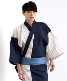 KYOETSU（キョウエツ）の「切替浴衣4点セット（浴衣）」