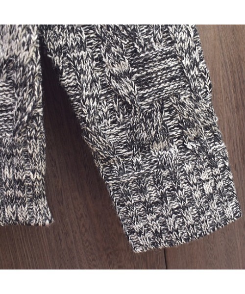 INNOCENT（イノセント）の「『Bling Leads』がら編みニット（ニット/セーター・レディース・グレー/ブラック・MEDIUM/LARGE）」の8枚目の写真