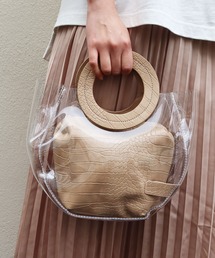 Riberry | ポーチ付きクリアバック(ハンドバッグ)