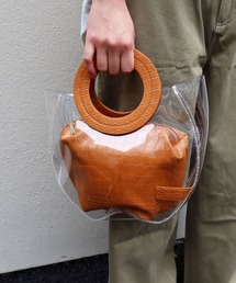 Riberry | ポーチ付きクリアバック(ハンドバッグ)