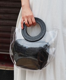 Riberry | ポーチ付きクリアバック(ハンドバッグ)