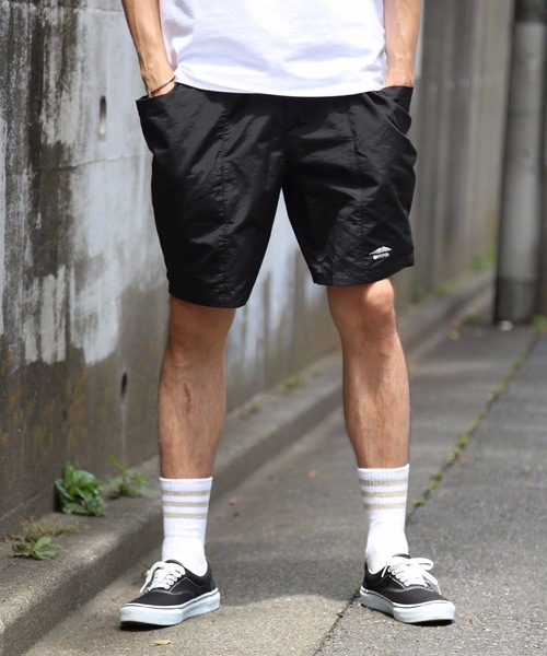OUTDOOR PRODUCTS(アウトドアプロダクツ)の「【OUTDOOR PRODUCTS】ガーデンポケットショーツ ナイロンショーツ 大容量のサイドポケット(その他パンツ・メンズ・チャコールグレー/ブラック・SMALL/MEDIUM/LARGE/X-LARGE)」の12枚目の写真