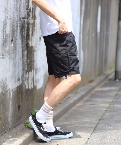 OUTDOOR PRODUCTS(アウトドアプロダクツ)の「【OUTDOOR PRODUCTS】ガーデンポケットショーツ ナイロンショーツ 大容量のサイドポケット(その他パンツ・メンズ・チャコールグレー/ブラック・SMALL/MEDIUM/LARGE/X-LARGE)」の11枚目の写真