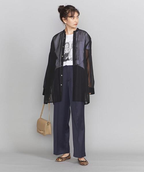 BEAUTY&amp;YOUTH UNITED ARROWS - BY コットンオーガンジー シャツ BEAUTY&YOUTH UNITED ARROWS（ビューティーアンドユース