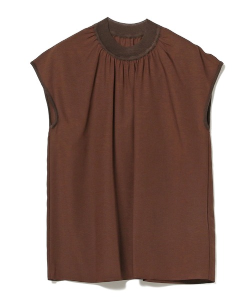 Demi Luxe セール トップス ブラウス シャツ ブラウス Demi Luxe ビームス のファッション Beams ドルマンスリーブ Beams デミルクス ニットカラー Beams