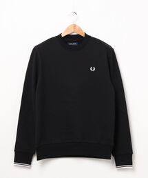 FRED PERRY（フレッドペリー）の「CREW NECK SWEATSHIRT　M7535 184_BLACK（スウェット）」