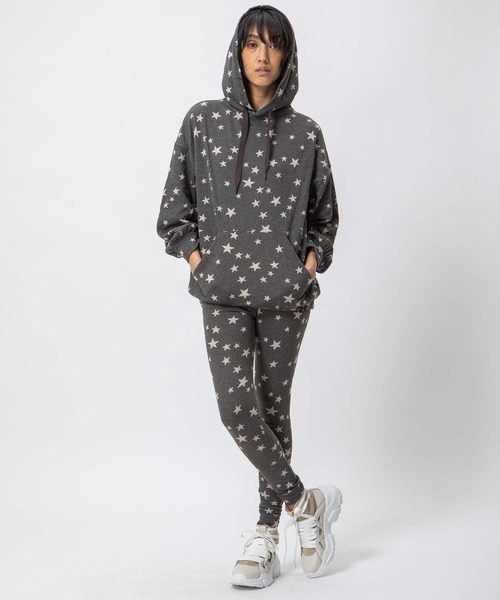DOUBLE STANDARD CLOTHING(ダブルスタンダードクロージング)の「ふくれジャガードSTARパーカー(パーカー・レディース・ベージュ系その他/ベージュ×ブラック・38/36)」の11枚目の写真