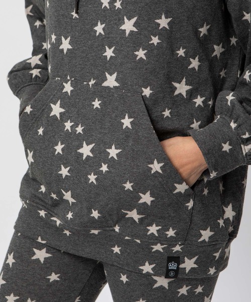 DOUBLE STANDARD CLOTHING(ダブルスタンダードクロージング)の「ふくれジャガードSTARパーカー(パーカー・レディース・ベージュ系その他/ベージュ×ブラック・38/36)」の10枚目の写真