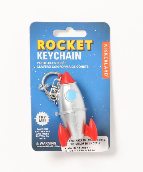 HIGHTIDE(ハイタイド)の「KIKKERLAND キッカーランド Rocket Keychain ロケットキーチェーン キーリング キーホルダー チャーム(キーホルダー・メンズ・その他・FREE)」の2枚目の写真
