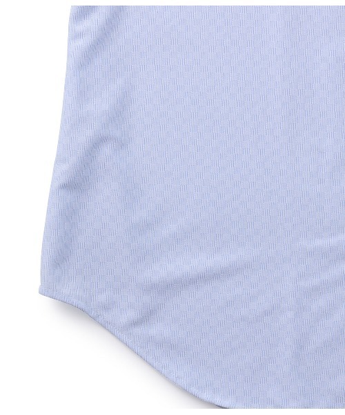 JUNRED（ジュンレッド）の「トリコットニットダイヤ柄ドレスシャツ（シャツ/ブラウス・メンズ・サックスブルー・LL/M/L）」の7枚目の写真