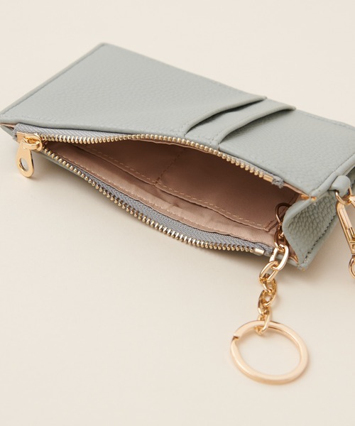 natural couture（ナチュラルクチュール）の「チェーンスマホショルダー（ショルダーバッグ・レディース・サックスブルー/モカ/キャメル/ライトベージュ・FREE）」の8枚目の写真