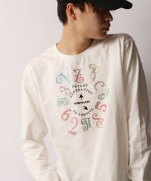FUNALIVE（ファンアライブ）の「【RINGS】watchラインストーン長袖Tシャツ（Tシャツ/カットソー・メンズ）」