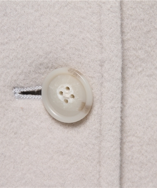 Another Edition（アナザーエディション）の「ウールソフトリバーロングコート/AE WソフトリバーLONG CT◆（その他アウター・レディース・ダークグレー/ベージュ/オフホワイト・SMALL/MEDIUM）」の10枚目の写真