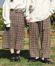 PairPair | ベルト付きチェックスカート(スカート)