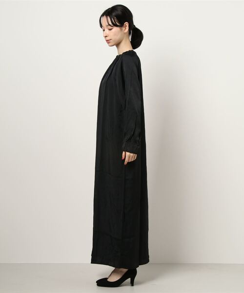 ジャンバ 黒ベルベット レース付きワンピース♡ tanakadaisuke/タナカダイスケ】palace tiles quilted overalls