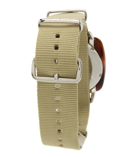 bpr BEAMS（ビーピーアール ビームス ）の「BRISTON / Chronograph Date トータスシェル（アナログ腕時計・メンズ・ホワイト/ブラック・ONE SIZE）」の5枚目の写真