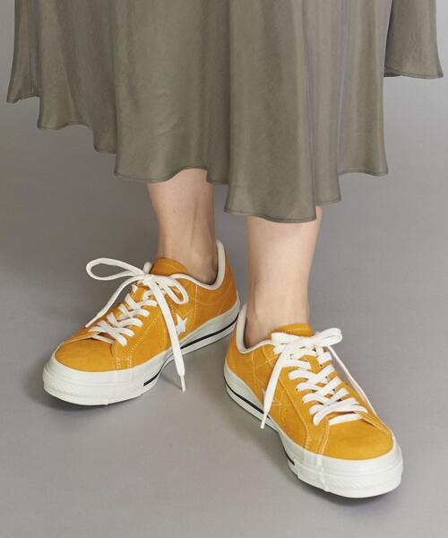 CONVERSE（コンバース）の「＜CONVERSE（コンバース）＞ONE STAR MADE IN JAPAN スエードスニーカー о（スニーカー・レディース・マスタード・23.5cm/23cm/24cm/24.5cm/25cm）」の9枚目の写真