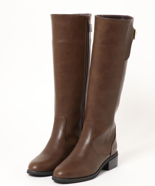 natural couture(ナチュラルクチュール)の「大人ジョッキーブーツ(その他シューズ・レディース・ブラック/ブラウン・SMALL/MEDIUM/LARGE)」の1枚目の写真