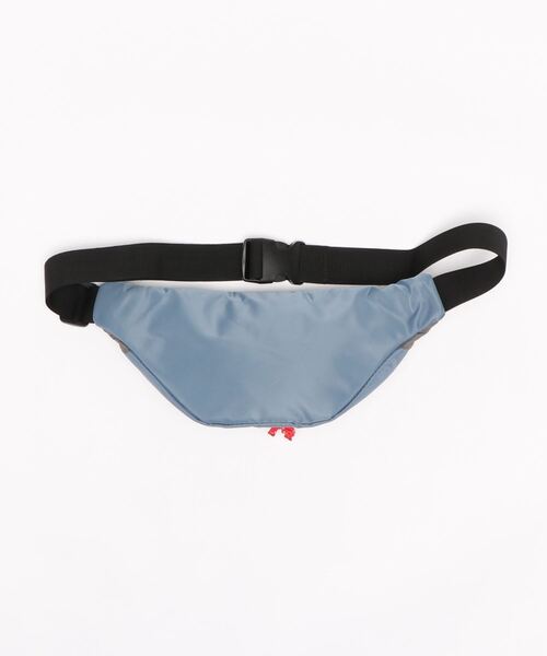 チチカカ（チチカカ）の「バイカラーボディバッグ（ボディバッグ/ウエストポーチ・レディース・チャコールグレー/オフホワイト/ブルー/グリーン/ライトパープル・FREE）」の6枚目の写真