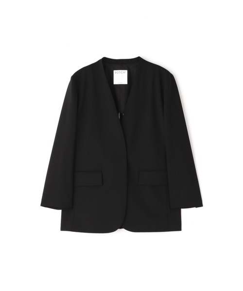 ノーカラージャケット BOSCH BOSCH（ボッシュ）の「ロングジャケット（ノーカラージャケット）」 - WEAR