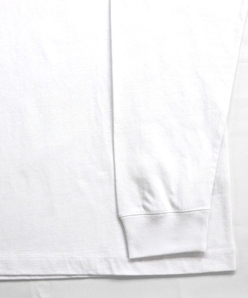 Confirm(コンファーム)の「Confirm / コンファーム モバイル / ハット イラストビッグロンT(Tシャツ/カットソー・メンズ・ホワイト/ブラック/サックスブルー/ブルー/ホワイト系その他/ブルー系その他・M/L)」の11枚目の写真