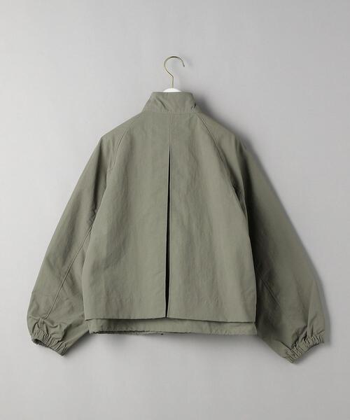 新品 ユナイテッドアローズ ビューティー&ユース ショート丈 ナイロン ブルゾン BEAUTY&YOUTH UNITED ARROWS（ビューティーアンドユース