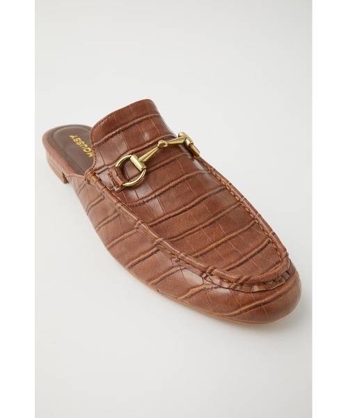 MOUSSY（マウジー）の「FAUX CROCO BIT サンダル（サンダル