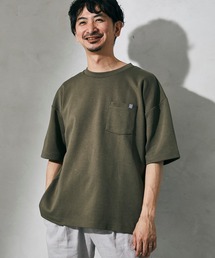 【Uni Ease by UNIVERSAL OVERALL】別注ポンチポケットTシャツ / 無地T