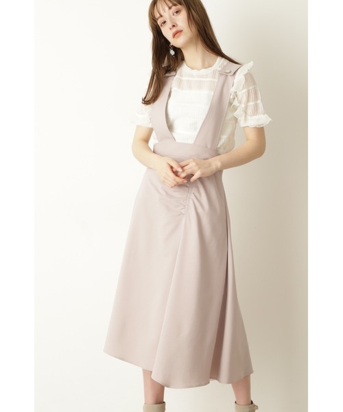 JILL STUART(ジルスチュアート)の「【WEB限定 サイズ:4 展開】◆ジュナワンピース(ワンピース・レディース・パープル/カーキ・0/2/4)」の5枚目の写真