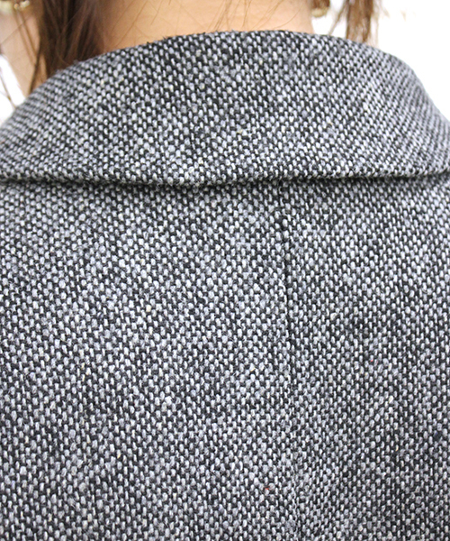 mystic（ミスティック）の「ツイードチェスターコート（チェスターコート・レディース・グレー/チャコールグレー/ブラウン・FREE）」の10枚目の写真