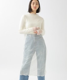 3.3Field Trip／シアーMOCK NECKワンピース 2944754