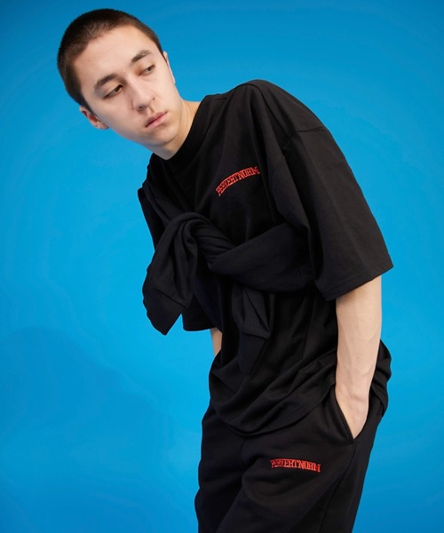 WHO'S WHO gallery(フーズフーギャラリー)の「【KOOKY'N/クーキー】カレッジTEE(Tシャツ/カットソー・メンズ・ホワイト/ライトグレー/ブラック/ネイビー/ブルー/グリーン・FREE)」の19枚目の写真