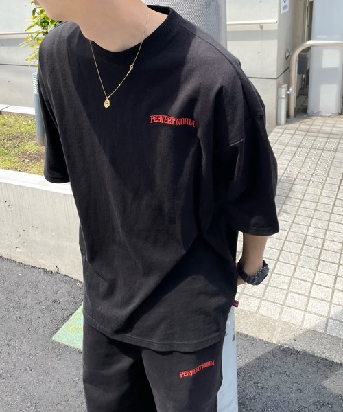 WHO'S WHO gallery(フーズフーギャラリー)の「【KOOKY'N/クーキー】カレッジTEE(Tシャツ/カットソー・メンズ・ホワイト/ライトグレー/ブラック/ネイビー/ブルー/グリーン・FREE)」の10枚目の写真