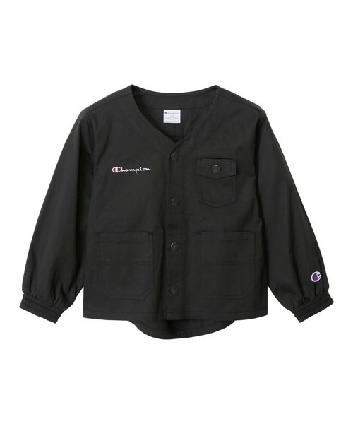 Champion（チャンピオン）の「【Champion/チャンピオン】キッズ キャンパス ジャケット（その他アウター・キッズ・ブラック/ベージュ/カーキ/ネイビー・140/120/100/130/110）」の2枚目の写真