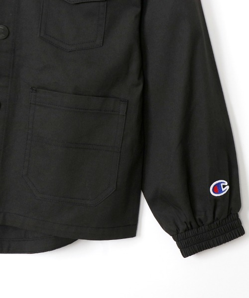 Champion（チャンピオン）の「【Champion/チャンピオン】キッズ キャンパス ジャケット（その他アウター・キッズ・ブラック/ベージュ/カーキ/ネイビー・140/120/100/130/110）」の9枚目の写真