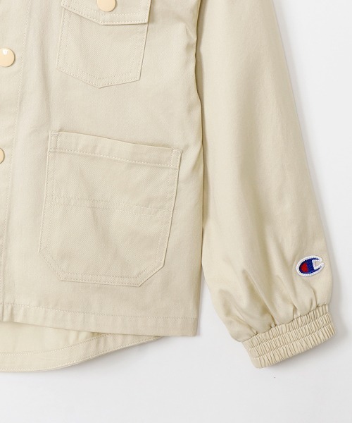 Champion（チャンピオン）の「【Champion/チャンピオン】キッズ キャンパス ジャケット（その他アウター・キッズ・ブラック/ベージュ/カーキ/ネイビー・140/120/100/130/110）」の14枚目の写真
