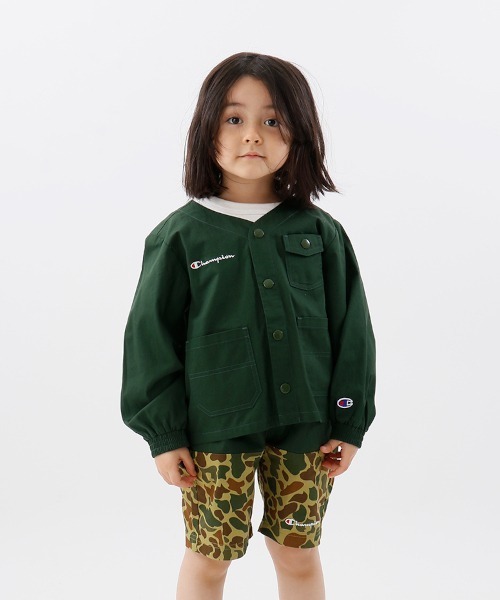 Champion（チャンピオン）の「【Champion/チャンピオン】キッズ キャンパス ジャケット（その他アウター・キッズ・ブラック/ベージュ/カーキ/ネイビー・140/120/100/130/110）」の15枚目の写真