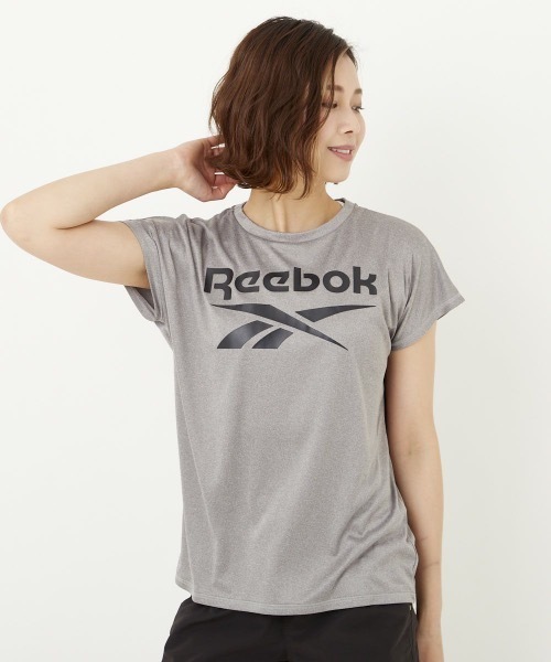 Reebok(リーボック)の「【Reebok / リーボック】レディース半袖UVTシャツ(Tシャツ/カットソー・レディース・ホワイト/ブラック/ネイビー/グレー・SMALL/MEDIUM/LARGE/X-LARGE)」の3枚目の写真