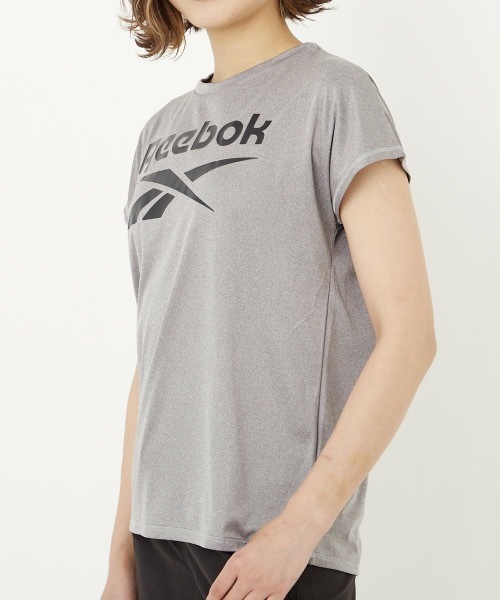 Reebok(リーボック)の「【Reebok / リーボック】レディース半袖UVTシャツ(Tシャツ/カットソー・レディース・ホワイト/ブラック/ネイビー/グレー・SMALL/MEDIUM/LARGE/X-LARGE)」の16枚目の写真