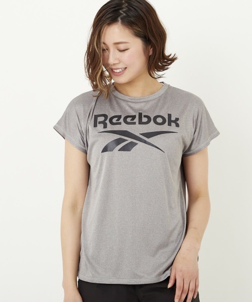 Reebok(リーボック)の「【Reebok / リーボック】レディース半袖UVTシャツ(Tシャツ/カットソー・レディース・ホワイト/ブラック/ネイビー/グレー・SMALL/MEDIUM/LARGE/X-LARGE)」の18枚目の写真