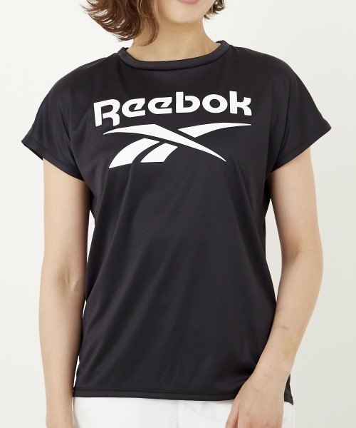 Reebok(リーボック)の「【Reebok / リーボック】レディース半袖UVTシャツ(Tシャツ/カットソー・レディース・ホワイト/ブラック/ネイビー/グレー・SMALL/MEDIUM/LARGE/X-LARGE)」の10枚目の写真