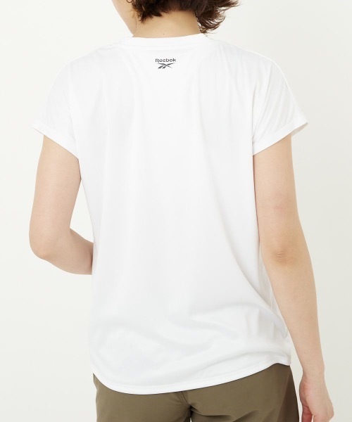 Reebok(リーボック)の「【Reebok / リーボック】レディース半袖UVTシャツ(Tシャツ/カットソー・レディース・ホワイト/ブラック/ネイビー/グレー・SMALL/MEDIUM/LARGE/X-LARGE)」の7枚目の写真