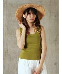 one way | スクエアニットタンク(ニット/セーター)