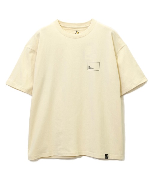 go slow caravan(ゴースローキャラバン)の「USA/C gscコンセプトカラー スクエアLOGOバックプリントゆったりTEE W(Tシャツ/カットソー・レディース・グリーン/ブラック系その他/ナチュラル/ブルー系その他/パープル系その他/サックスブルー系・FREE)」の16枚目の写真