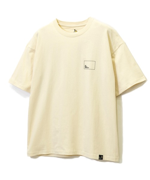 go slow caravan(ゴースローキャラバン)の「USA/C gscコンセプトカラー スクエアLOGOバックプリントゆったりTEE W(Tシャツ/カットソー・レディース・グリーン/ブラック系その他/ナチュラル/ブルー系その他/パープル系その他/サックスブルー系・FREE)」の12枚目の写真