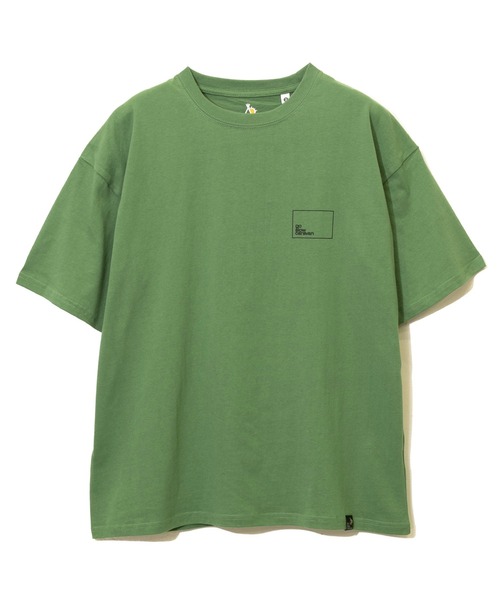 go slow caravan(ゴースローキャラバン)の「USA/C gscコンセプトカラー スクエアLOGOバックプリントゆったりTEE W(Tシャツ/カットソー・レディース・グリーン/ブラック系その他/ナチュラル/ブルー系その他/パープル系その他/サックスブルー系・FREE)」の8枚目の写真
