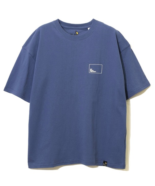 go slow caravan(ゴースローキャラバン)の「USA/C gscコンセプトカラー スクエアLOGOバックプリントゆったりTEE W(Tシャツ/カットソー・レディース・グリーン/ブラック系その他/ナチュラル/ブルー系その他/パープル系その他/サックスブルー系・FREE)」の9枚目の写真