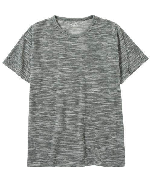 NAVY(ネイビー)の「NAVY 倍速DRY速乾半袖Tシャツ(Tシャツ/カットソー・メンズ・ネイビー/ブラック/グレー/ピンク/グリーン/サックスブルー・XL/XXL/S/M/L)」の11枚目の写真